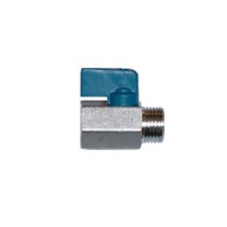 Válvula de Esfera Mini de 1/4 Pol. com Manípulo Tipo Alavanca STEULA-MMF-1/4