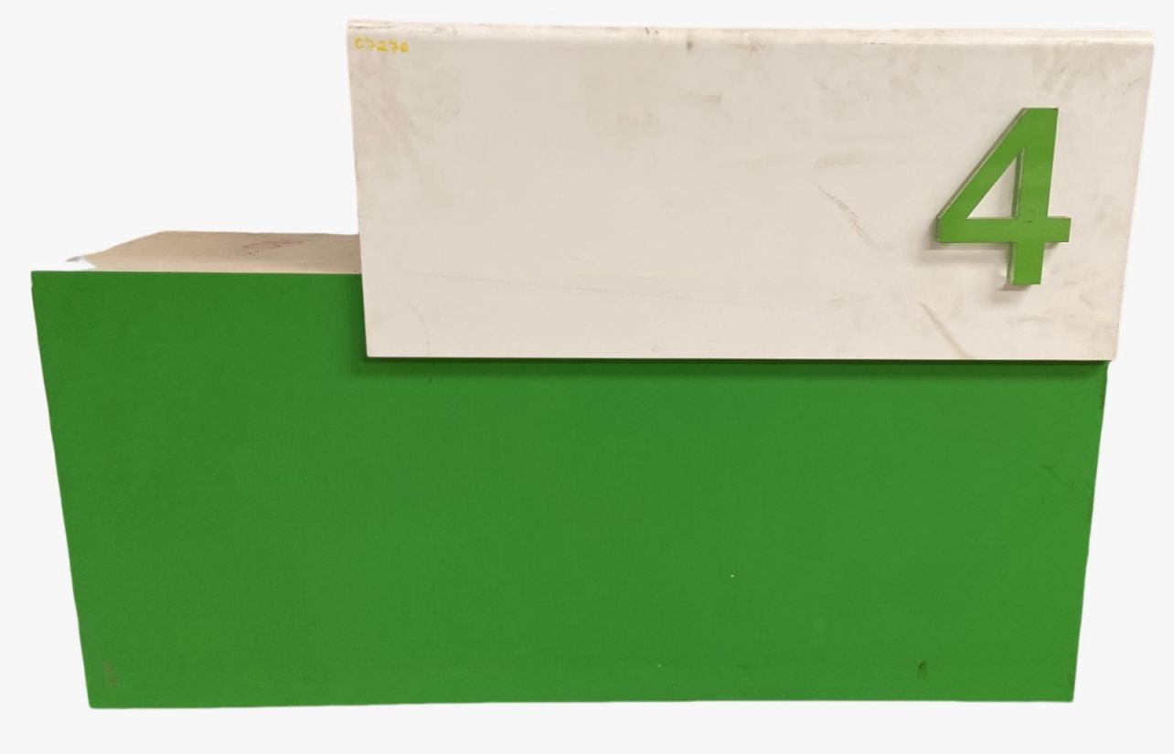 Balcão vitrine expositor nº 4 107x41x137cm C7276