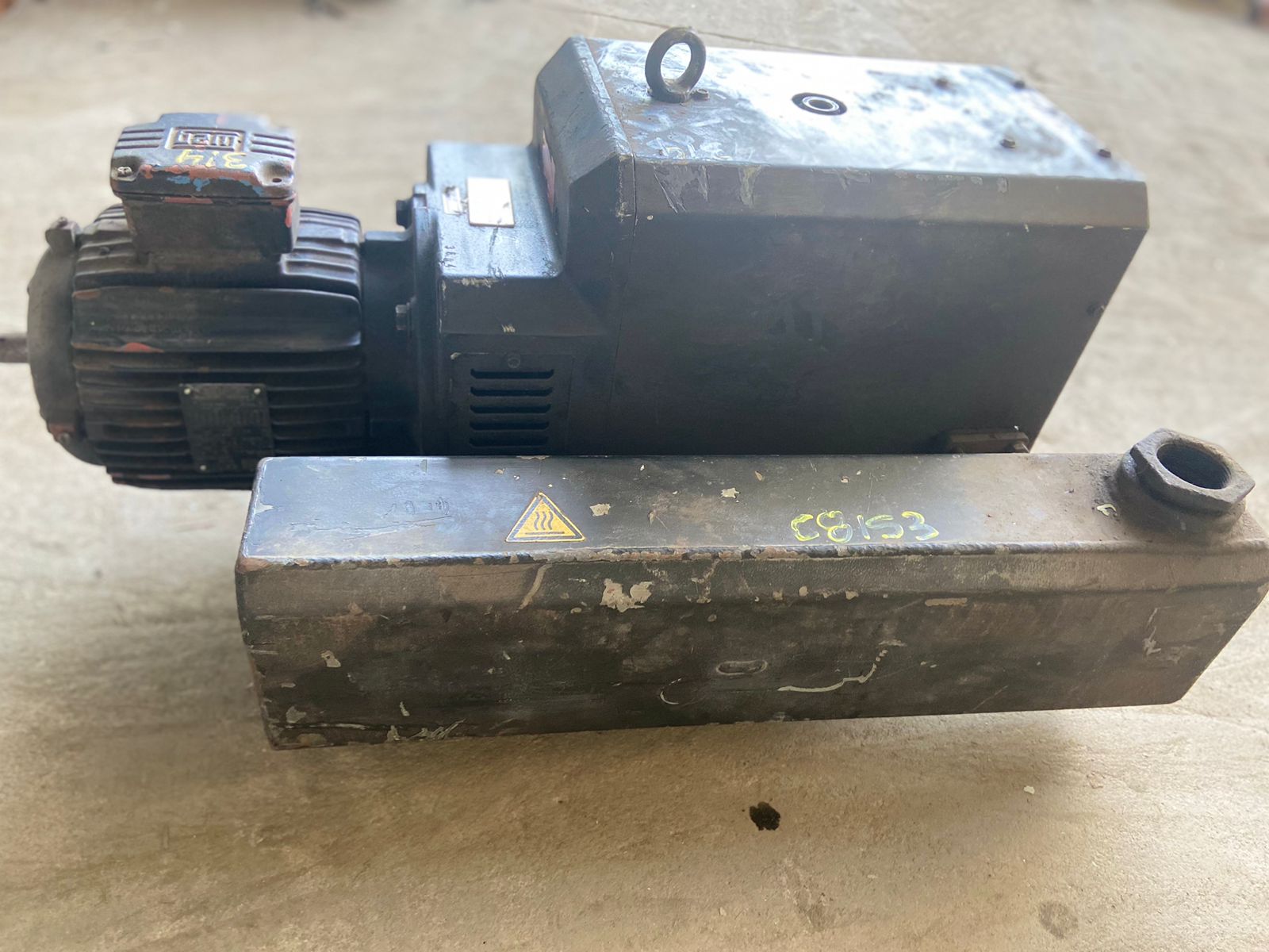 Bomba De Vacuo 7 cv De Palheta a Óleo Rotativa C8153