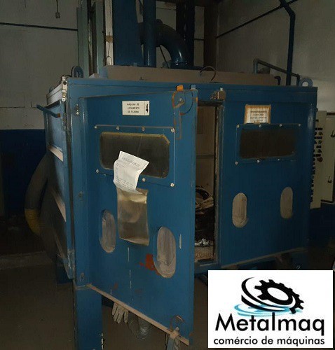 Cabine Jato Jateamento Jateador duplo 1,8x1,5x1,2m C1953