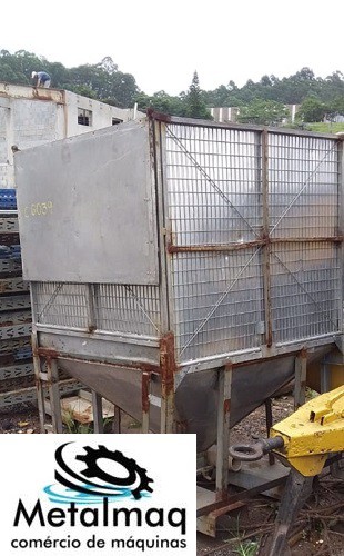 Caixa Tanque container reservatório Inox 1000 litros - C6039