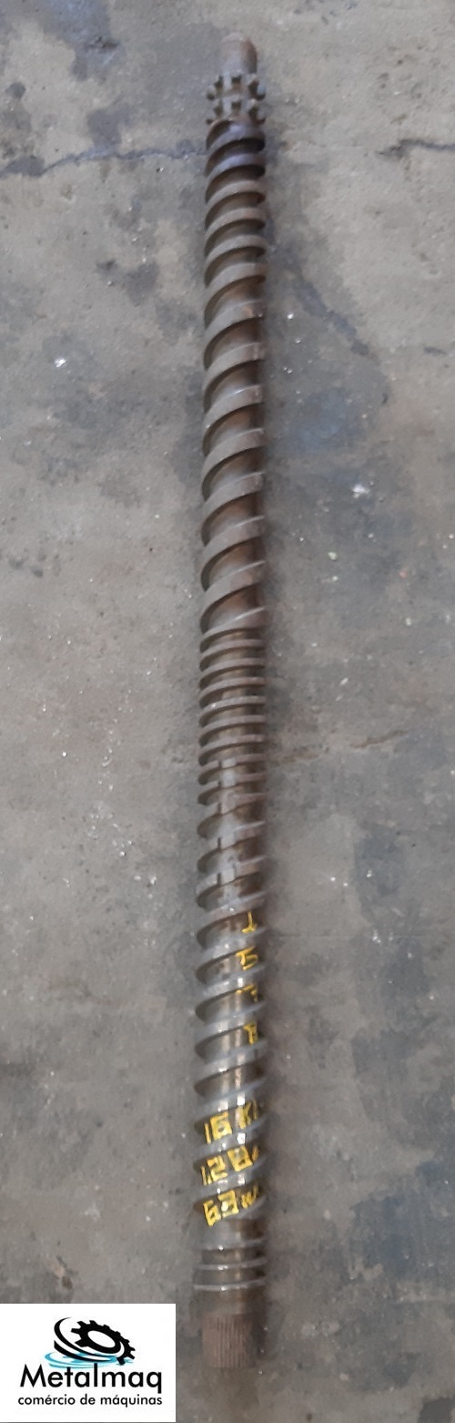 Rosca extrusora injetora 1,28x63mm - C1578