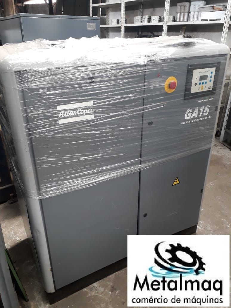 Compressor Parafuso GA 15FF secador 20 cv 80 pés C1611