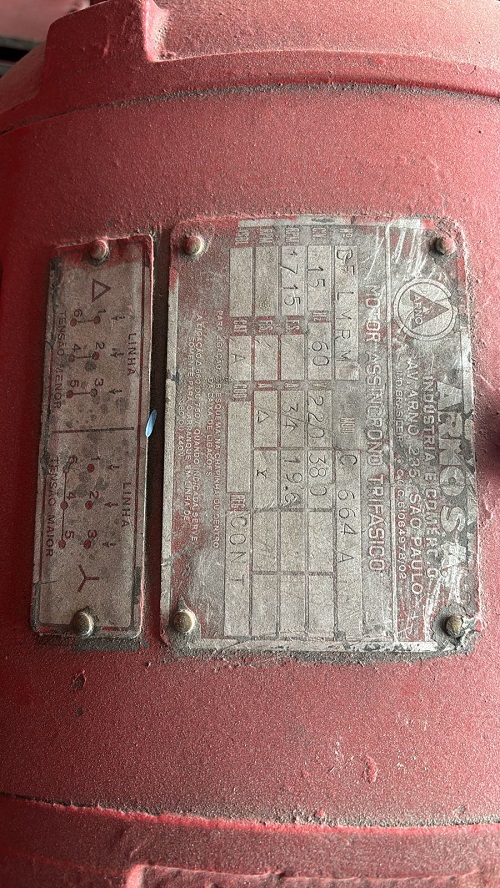 Compressor pistão 60 Pés Funcionando