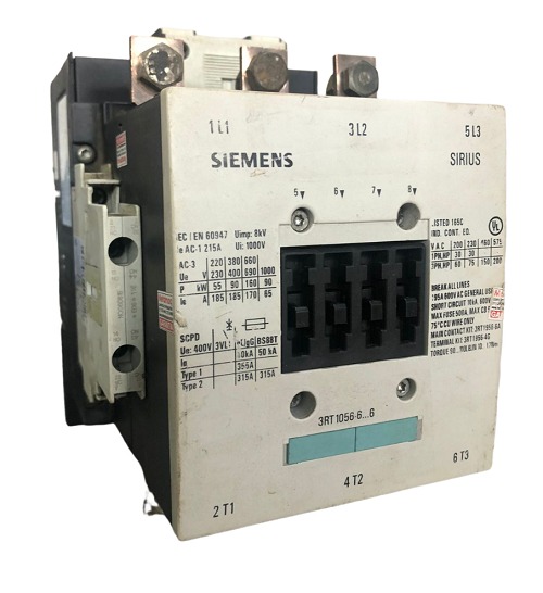 Contatora 3RT1056 75 hp 185A Siemens C665