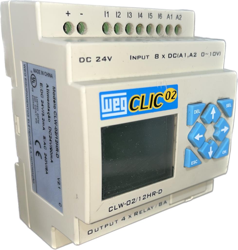 Controlador CLP WEG Clw-02/12-D C7505