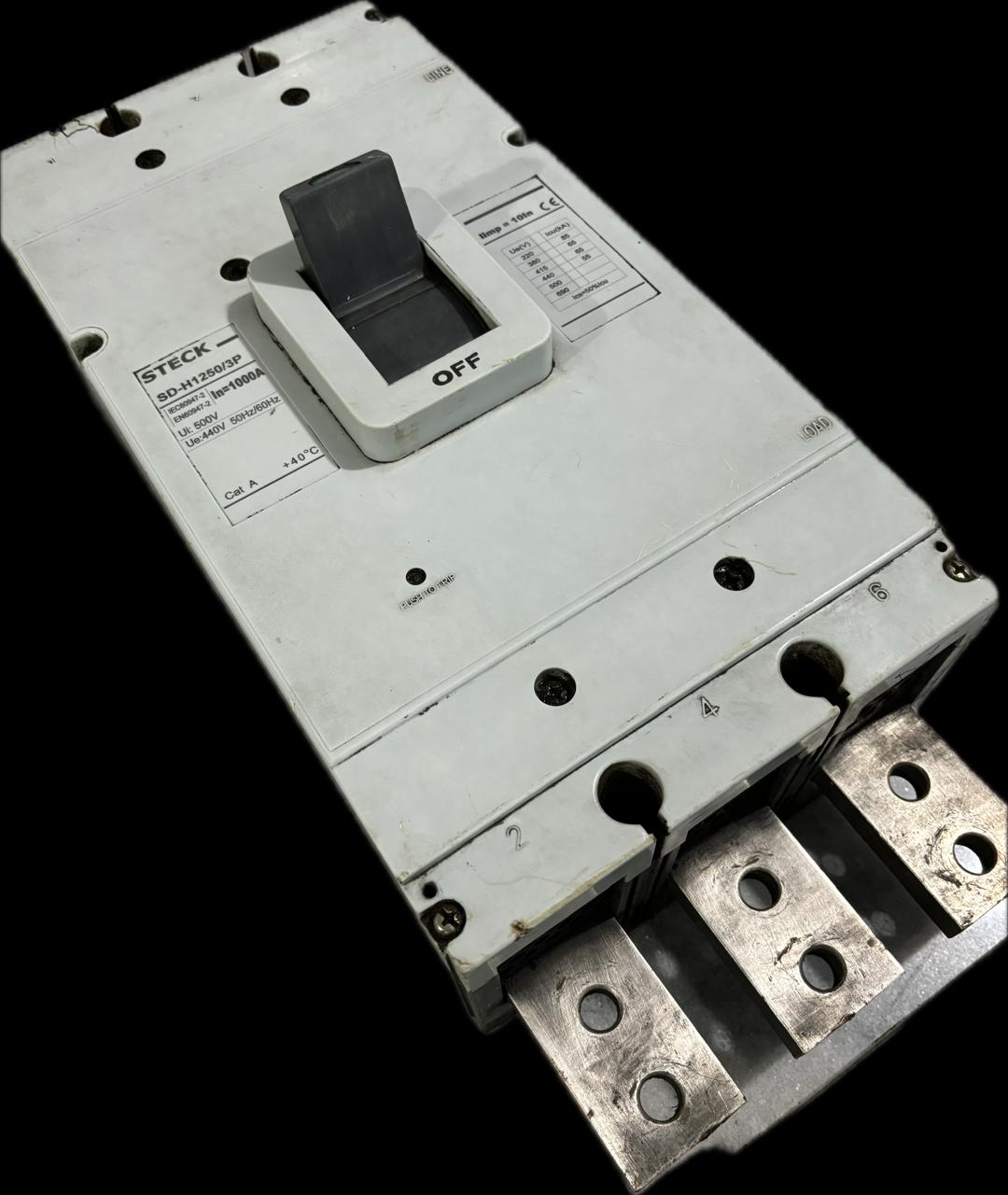 Disjuntor caixa moldada 1000a GE ABB Merlin Gerin WEG C2572