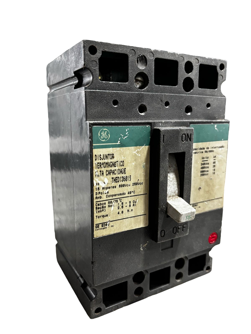 Disjuntor Caixa Moldada 15a GE ABB Merlin Gerin WEG C2425