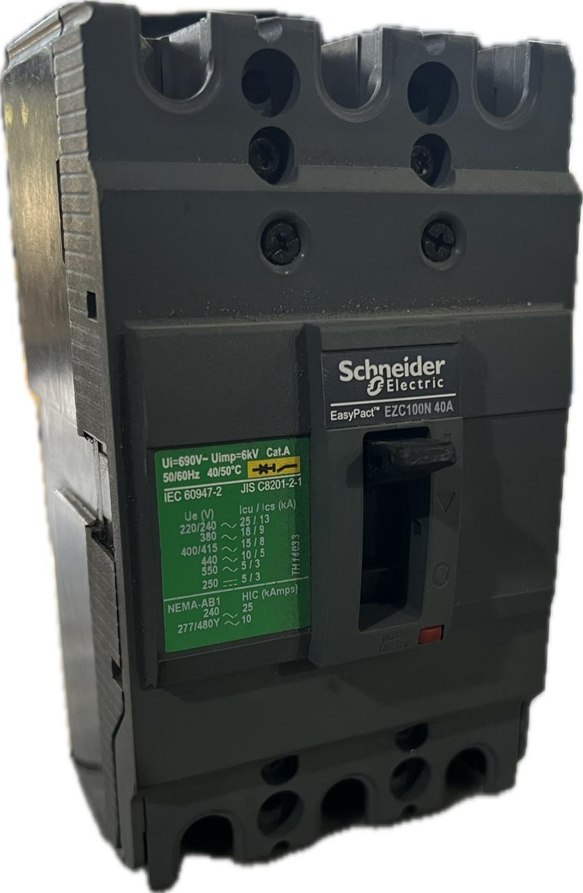 Disjuntor caixa moldada 40a GE ABB Merlin Gerin WEG C2429