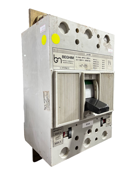 Disjuntor caixa moldada 800a GE ABB Merlin Gerin WEG C2570