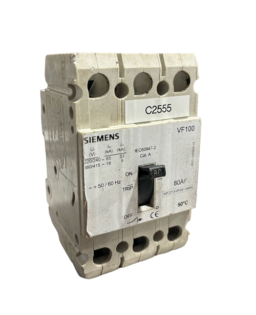 Disjuntor caixa moldada 80a GE ABB Merlin Gerin WEG C2555