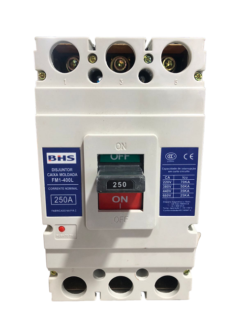 Disjuntor Caixa Moldada BHS 250A C8263