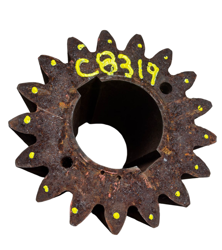 Engrenagem 17 d 23,5CM Ø 36KG misturador borracha C8319