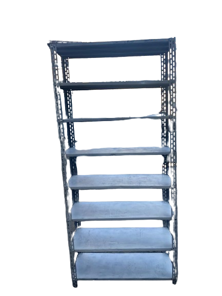 Estante Aço 8 Prateleiras Armário 61kg 220X100X40 C8145