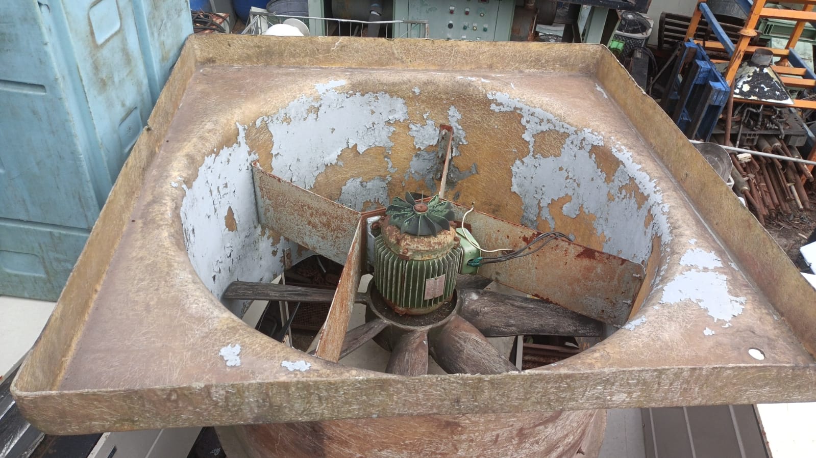 Exaustor axial industrial 15cv 800 rpm Ø100cm  - C7056