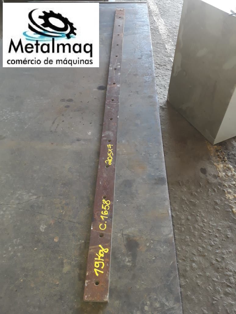 Faca para guilhotina 2,05x0,07x Matriz C1658