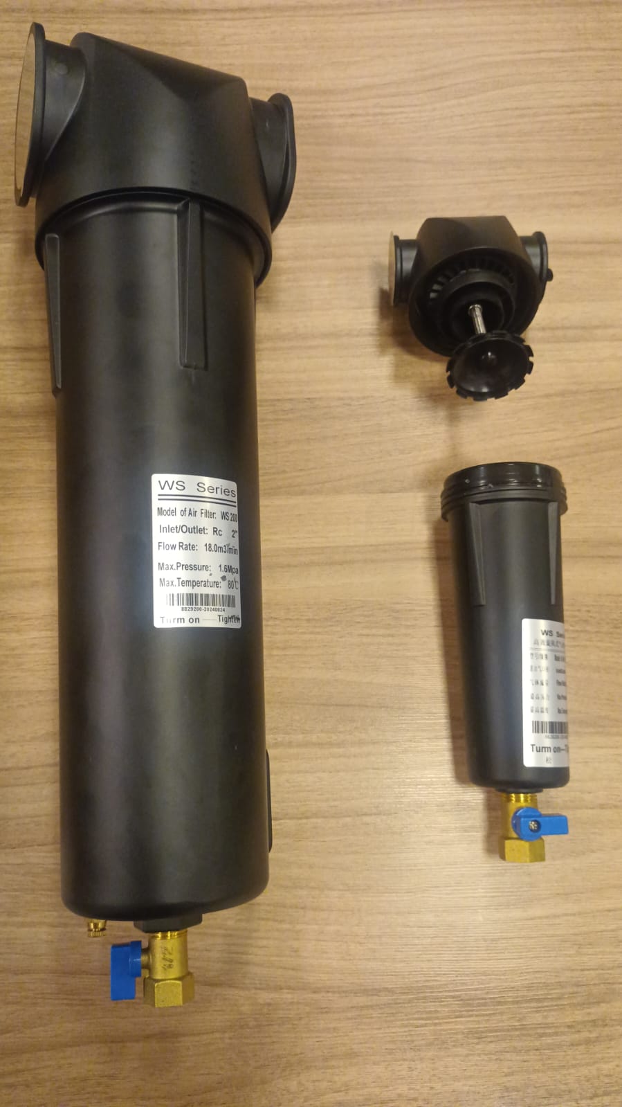 Filtro Separador Água Compressor Parafuso WS100 353Pcm C2992