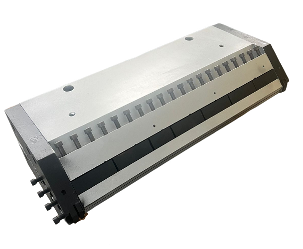 Flat Die 700 mm pp e ps para extrusora de 75 e 90mm c8057