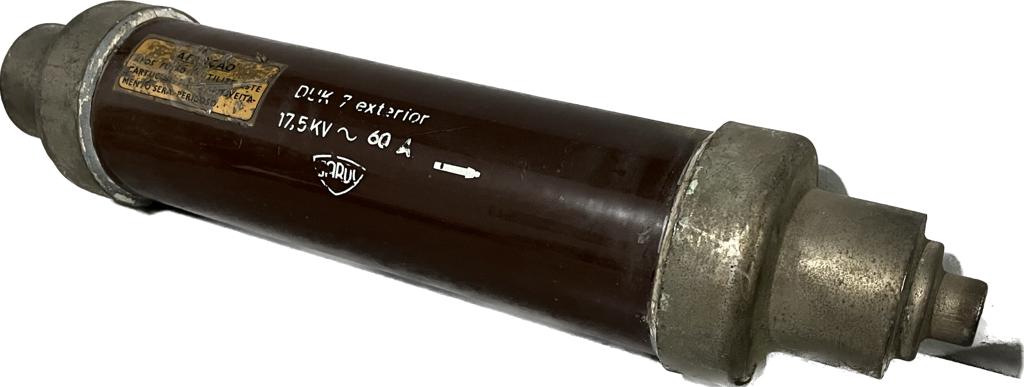 Fusível Hh 60a 17,5 Kv Tipo Duk7 Tamanho 400mm 1000mva Gardy C7452