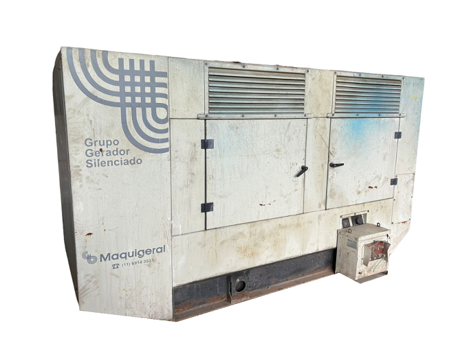 Gerador de energia 80 kva diesel Stemac motor mwm - C7103