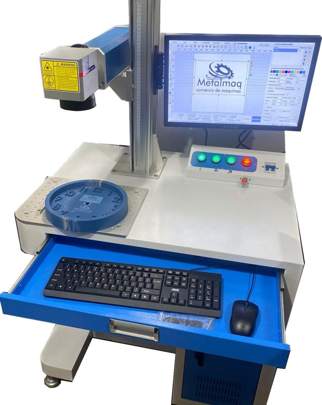 MÁQUINA GRAVAÇÃO A LASER CNC 30W C7588