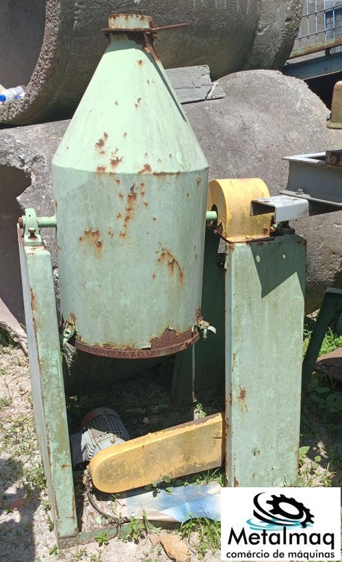 Misturador de pó tipo y em aço carbono C6916