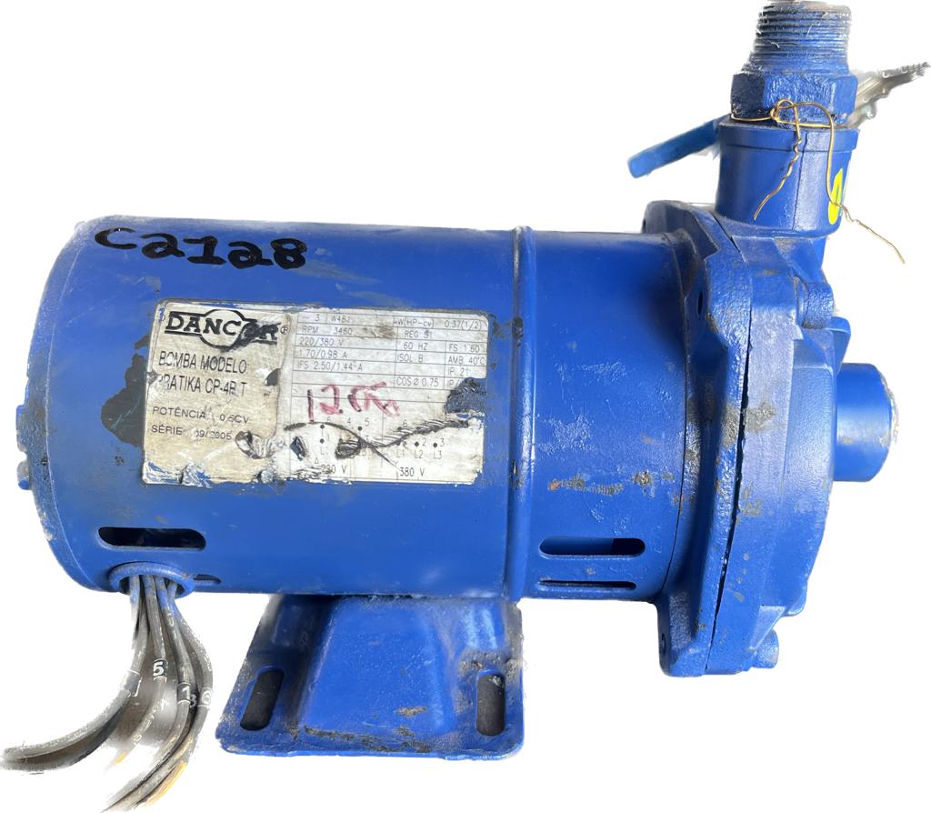 Moto bomba dágua 1/2 cv 0,5 hp Centrifuga KSB Dancor C2128