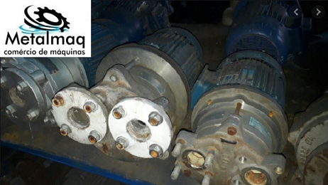 Moto bomba Vácuo Anel liquido inox 5 hp Weg C2537