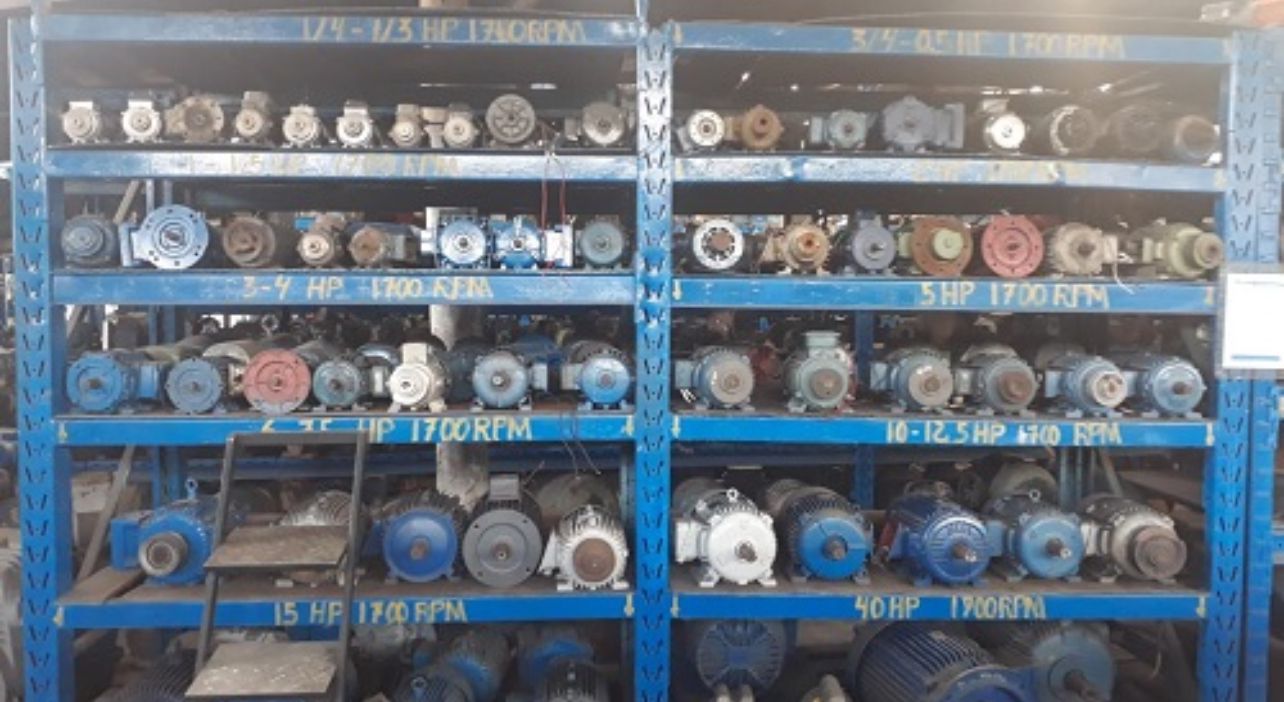 Motor elétrico 125 cv Tri 1700 rpm 4 p Recondicionado C3024
