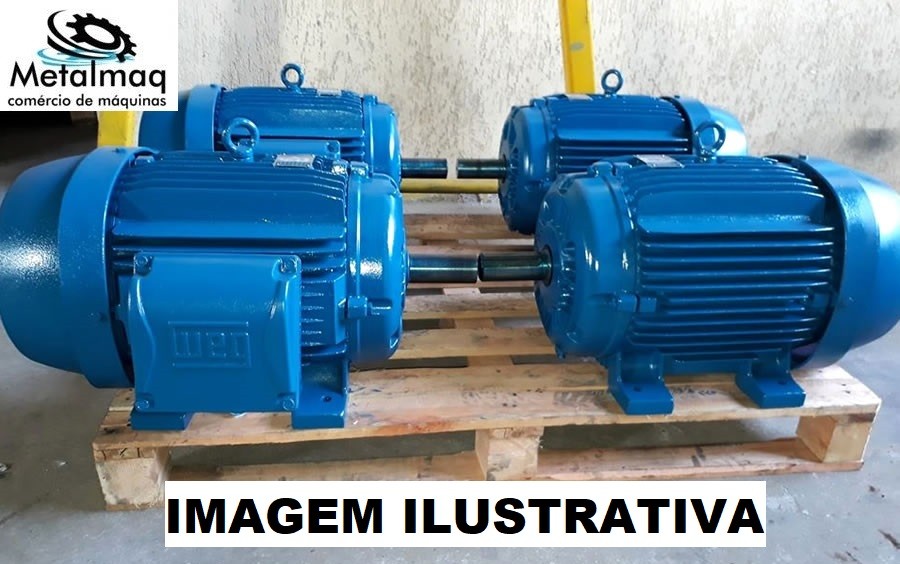 Motor elétrico 150 cv Tri 1700 rpm 4 p Recondicionado C3025