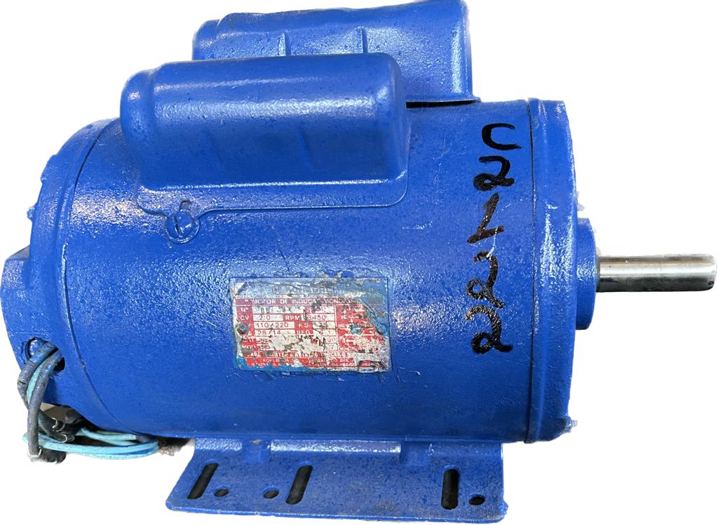 Motor elétrico 2 cv 2 hp Monofásico weg Eberle 3500 rpm 2 polos C2122