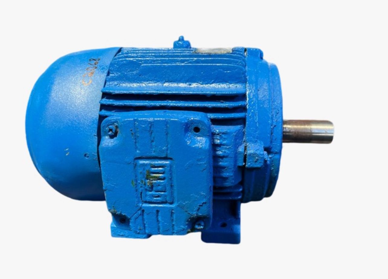 Motor elétrico 7,5 cv 7,5 hp Trif weg Eberle Kohlback 1100 rpm 6 polos c2068