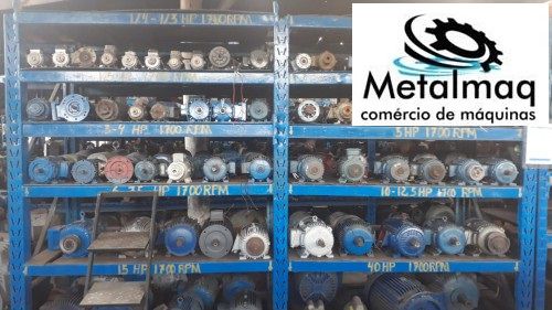 Motor Elétrico 7,5 Cv Hp 1700 Rpm 4p Não Revisado não weg C2013