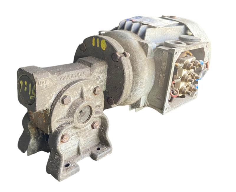 Motoredutor 0,16 cv (1/6 cv) 1:15 Ø10mm C9061