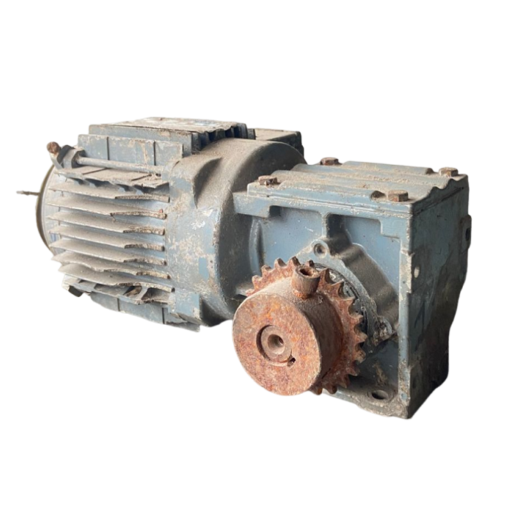 Motoredutor SEW 106 rpm 0,25 cv 1:16 eixo 29 mm usado - C9011