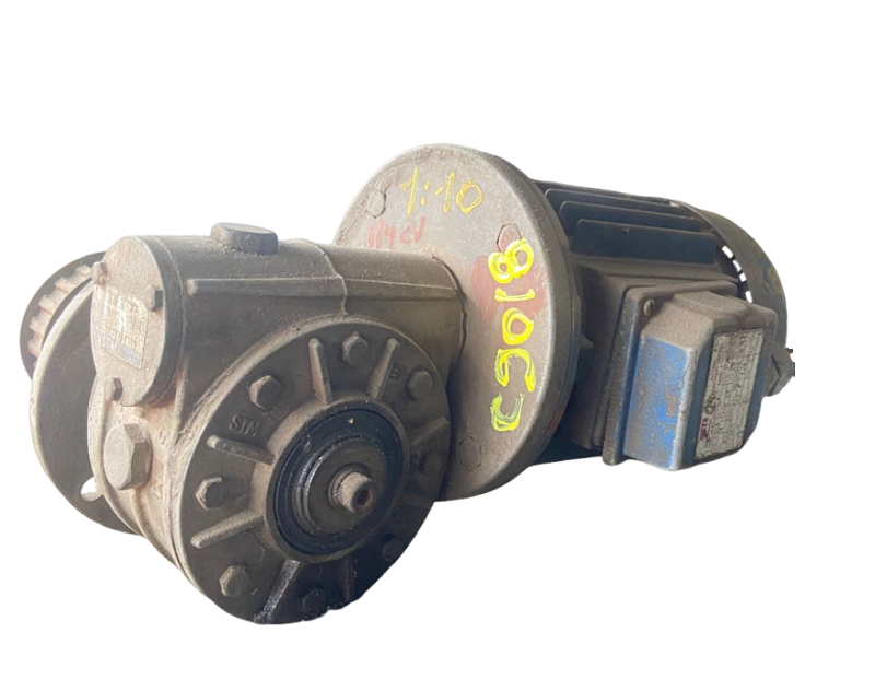 Motoredutor 170rpm 0,5cv (1/2cv) SEW 1:10 Eixo 37mm C9018