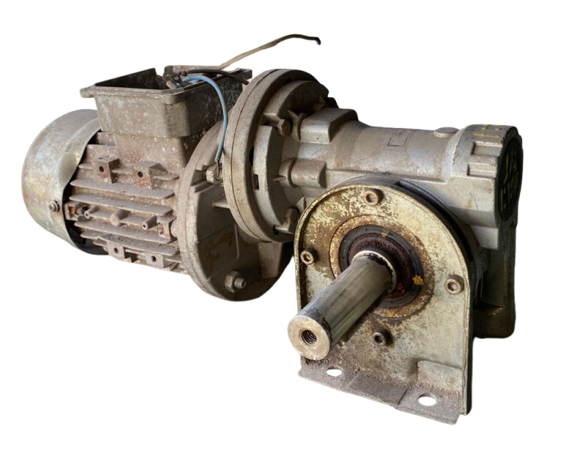 Motoredutor 1:100 0,25 Cv ( 1/4 ) Cv Ø 29 mm C9205