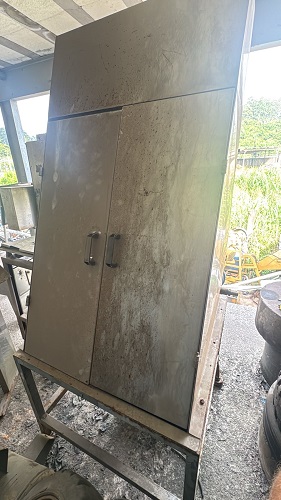 Peneira vibratória de aço inox 70x70 cm C8720