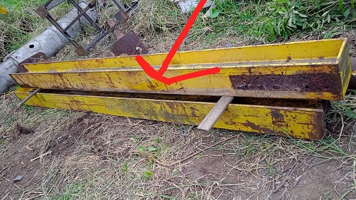 Pórrtico Ponte rolante desmontado no estado -C6787