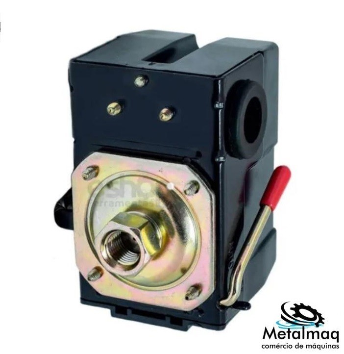 Pressostato Automático Lefoo 80/125 Psi 1 Via - C2685