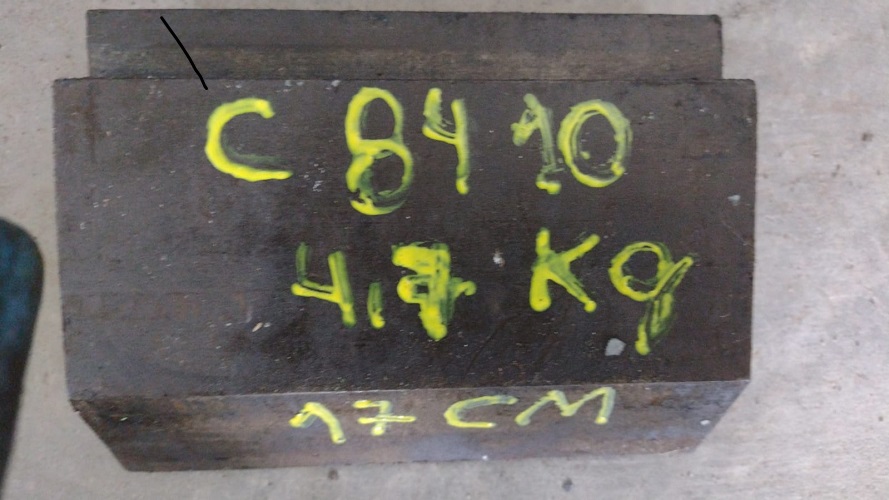 Punção 17cm Castanha Cunha Dobradeira Prensa Viradeira C8410