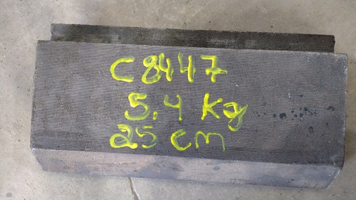 Punção  Castanha Cunha Dobradeira Prensa Viradeira 25cm C8447