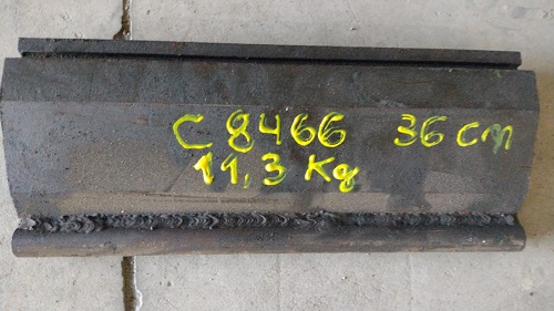 Punção  Castanha Cunha Dobradeira Prensa Viradeira 36cm C8466