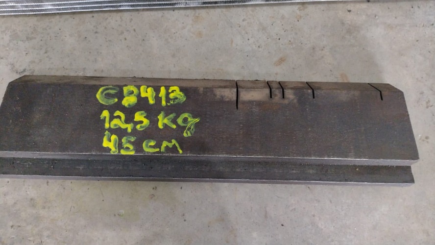 Punção 45cm Castanha Cunha Dobradeira Prensa Viradeira C8413