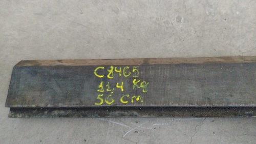 Punção  Castanha Cunha Dobradeira Prensa Viradeira 56cm C8465