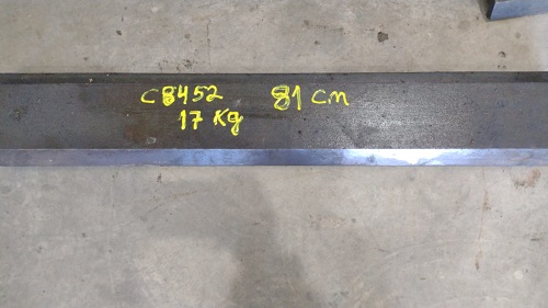 Punção  Castanha Cunha Dobradeira Prensa Viradeira 81cm C8452