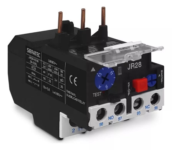 Relé Térmico JR28-1316 Ajuste 9~13A Sibratec C3201