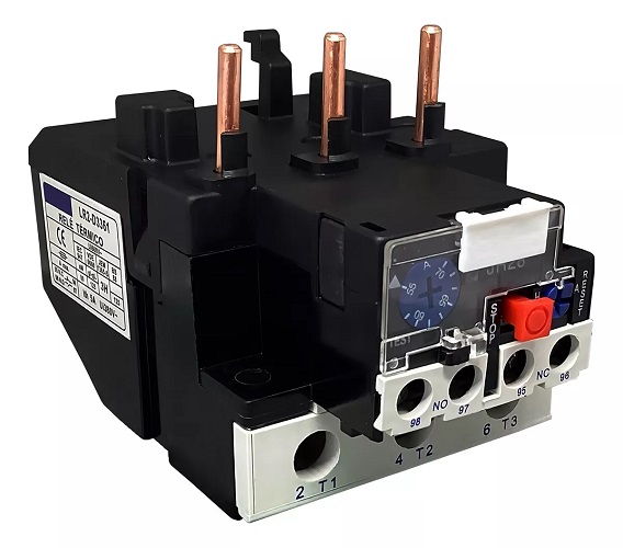 Relé Térmico JR28-3361 Ajuste 55~70A Sibratec C3208