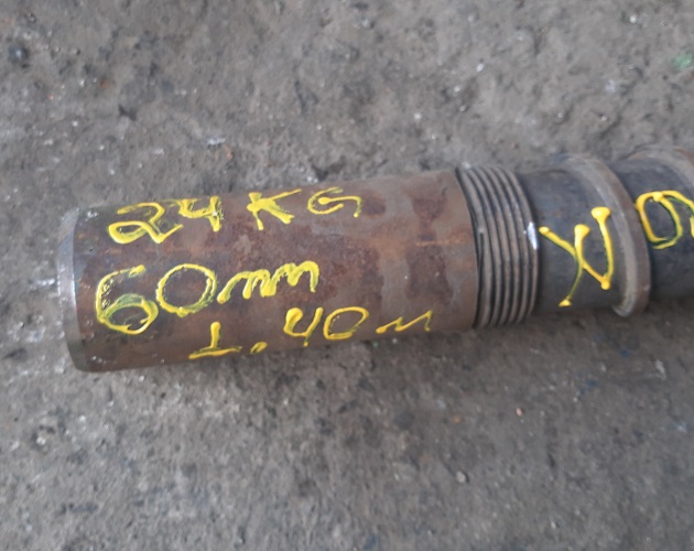 Rosca Extrusora Sopradora Injetora 1,40 m x 60 mm - C367