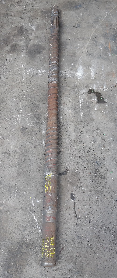 Rosca Extrusora Sopradora Injetora 2,49 m x 90 mm - C322